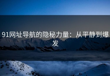 91网址导航的隐秘力量：从平静到爆发