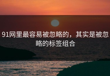 91网里最容易被忽略的，其实是被忽略的标签组合